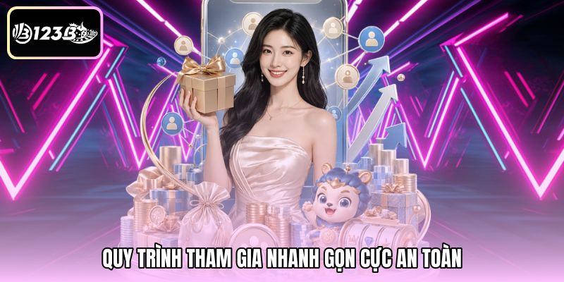 Quy trình tham gia nhanh gọn cực an toàn 